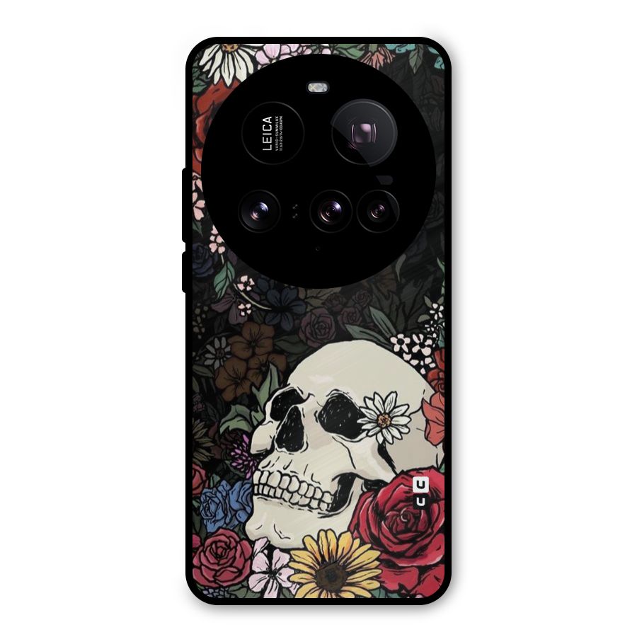 Pretty Skull Metal Back Case for Xiaomi 15 Ultra