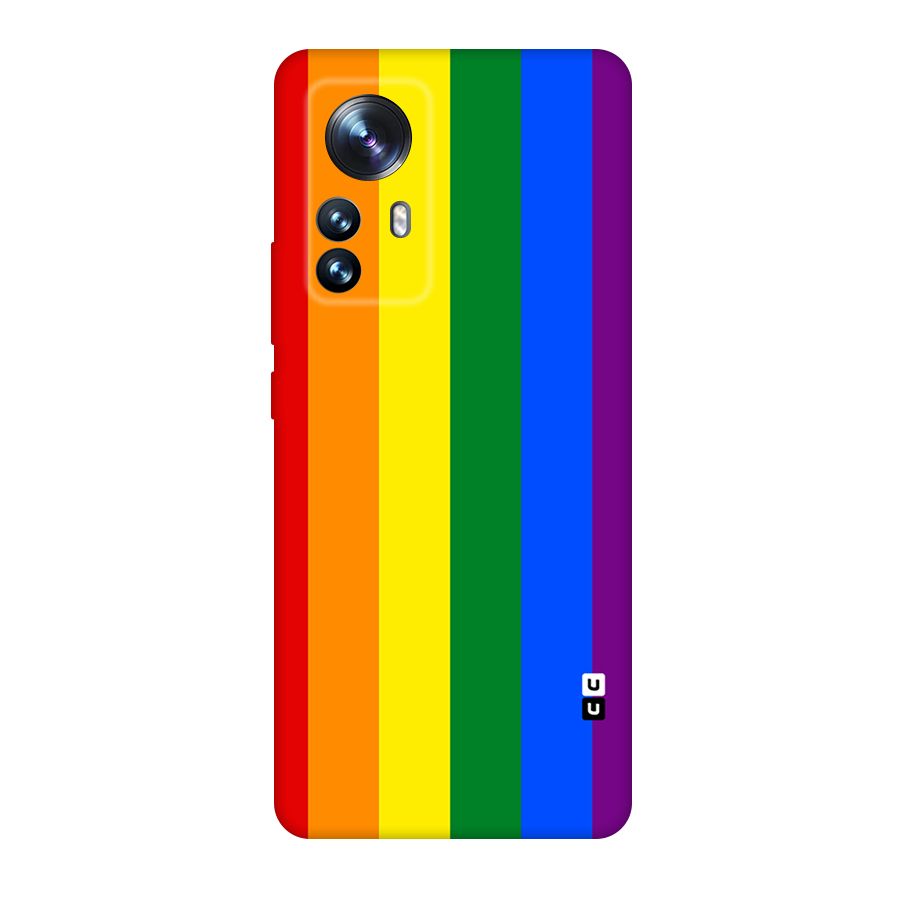 Pride Rainbow Stripes Original Polycarbonate Back Case for Xiaomi 12 Pro
