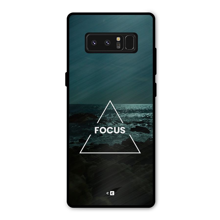 Prime Focus Metal Back Case for Galaxy Note 8