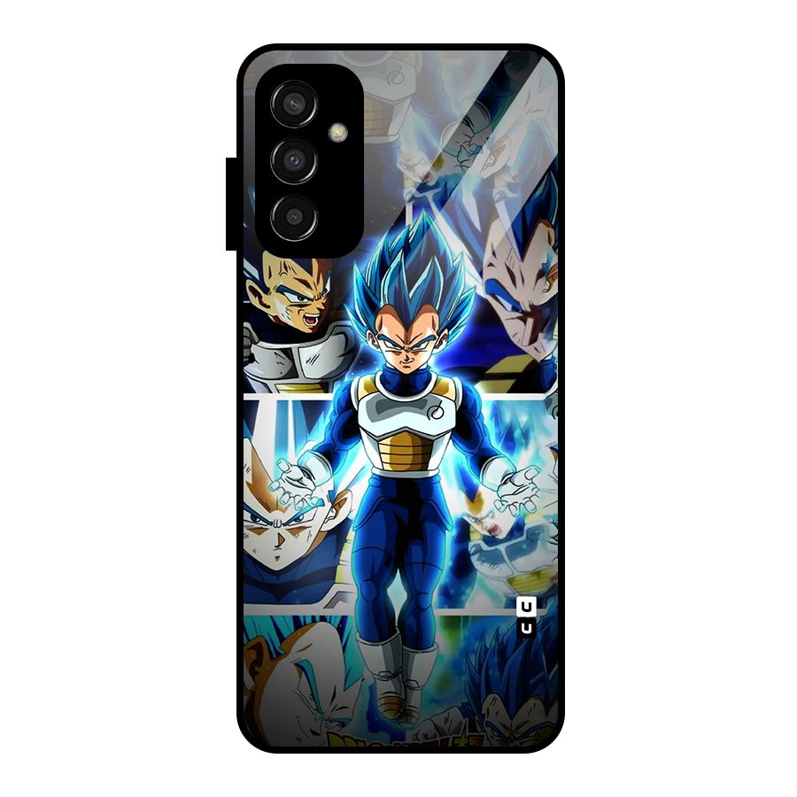Prince Vegeta Glass Back Case for Galaxy F13