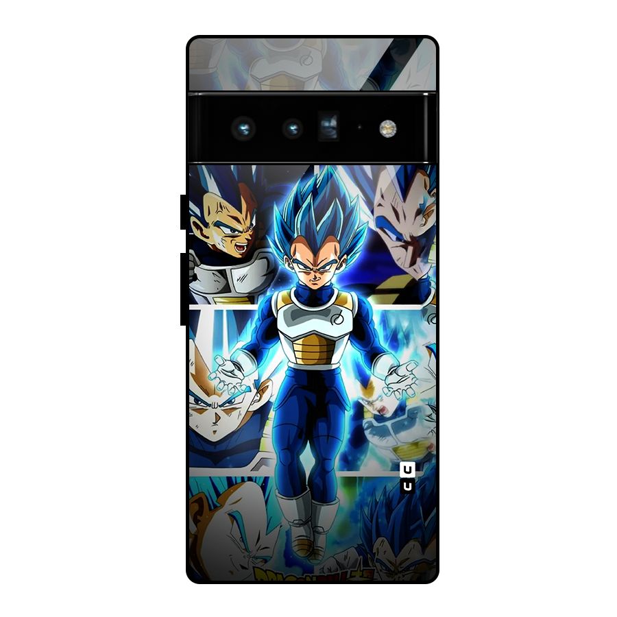 Prince Vegeta Glass Back Case for Google Pixel 6 Pro