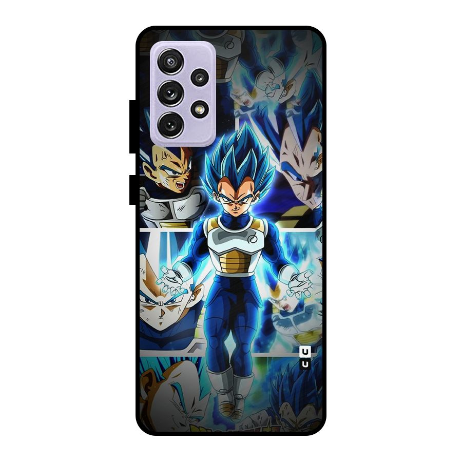 Prince Vegeta Metal Back Case for Galaxy A72