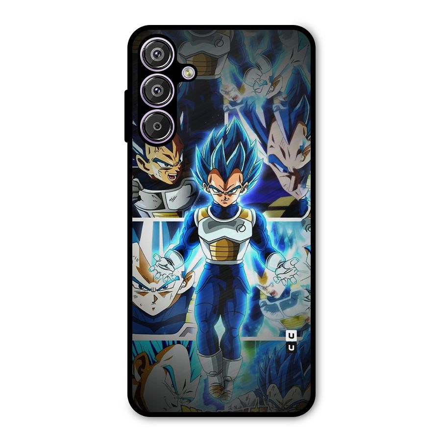 Prince Vegeta Metal Back Case for Galaxy M15