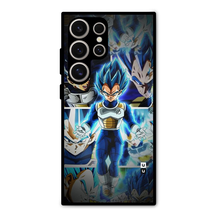 Prince Vegeta Metal Back Case for Galaxy S24 Ultra