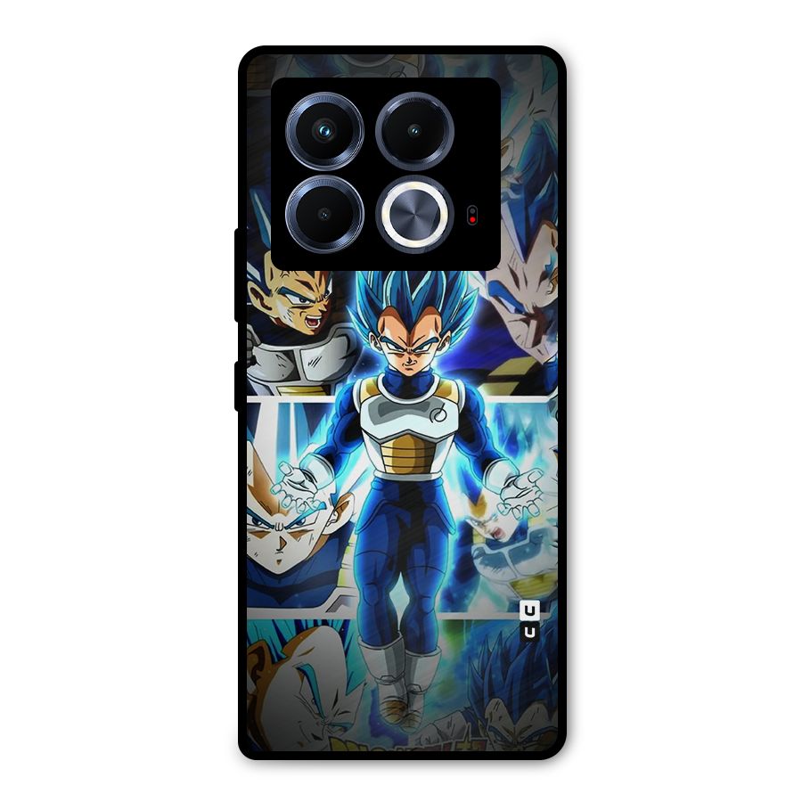Prince Vegeta Metal Back Case for Infinix Note 40 5G