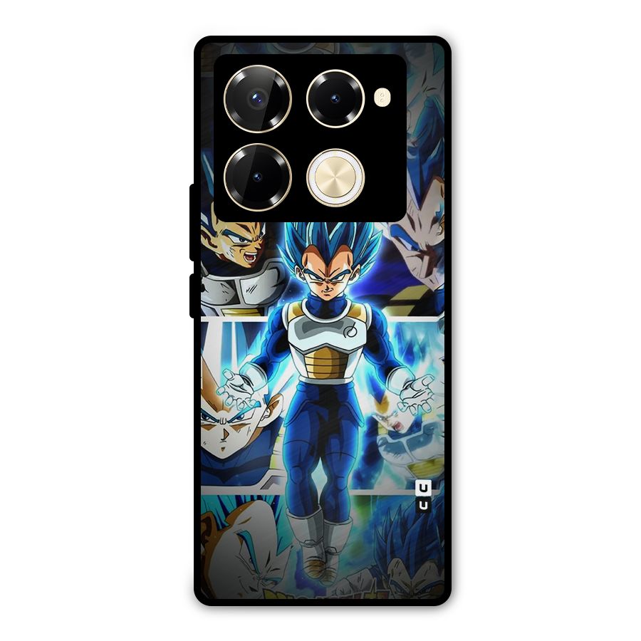 Prince Vegeta Metal Back Case for Infinix Note 40 Pro