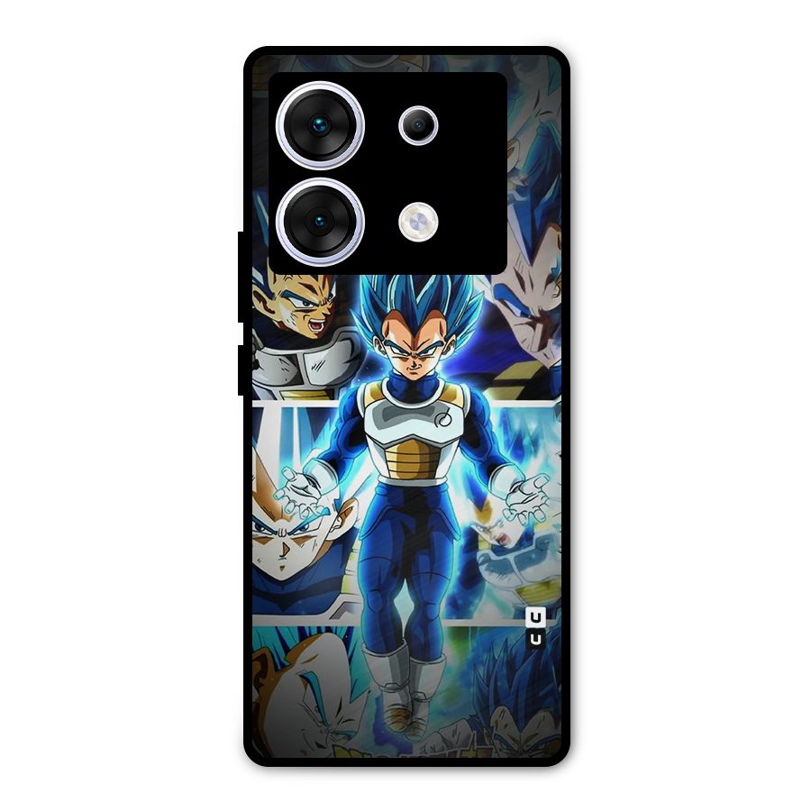 Prince Vegeta Metal Back Case for Infinix Zero 30 5G