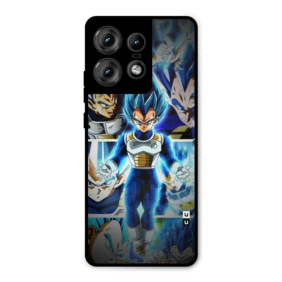 Prince Vegeta Metal Back Case for Motorola Edge 50 Pro