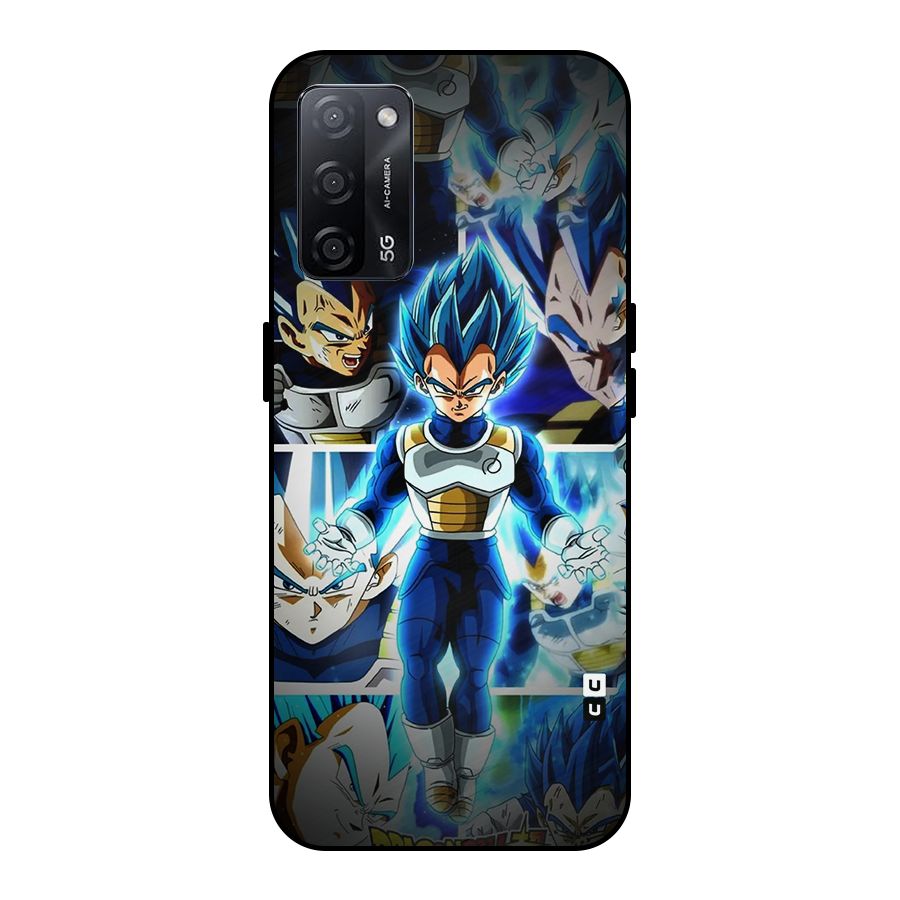 Prince Vegeta Metal Back Case for Oppo A53s 5G