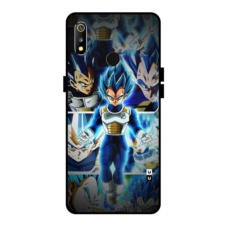 Prince Vegeta Metal Back Case for Realme 3i