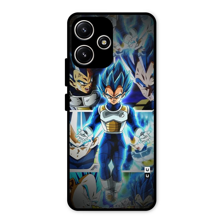 Prince Vegeta Metal Back Case for Redmi 12 5G