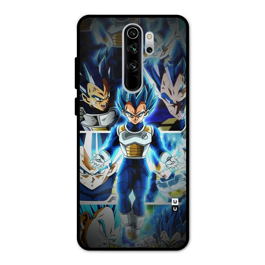 Prince Vegeta Metal Back Case for Redmi Note 8 Pro