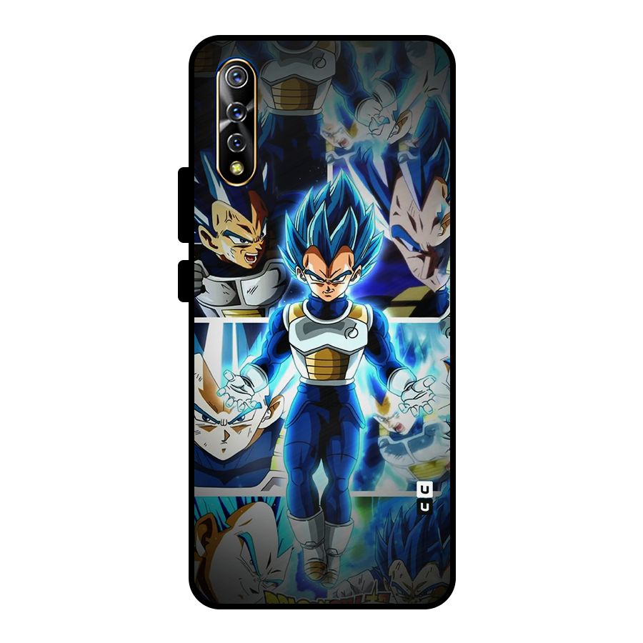 Prince Vegeta Metal Back Case for Vivo S1