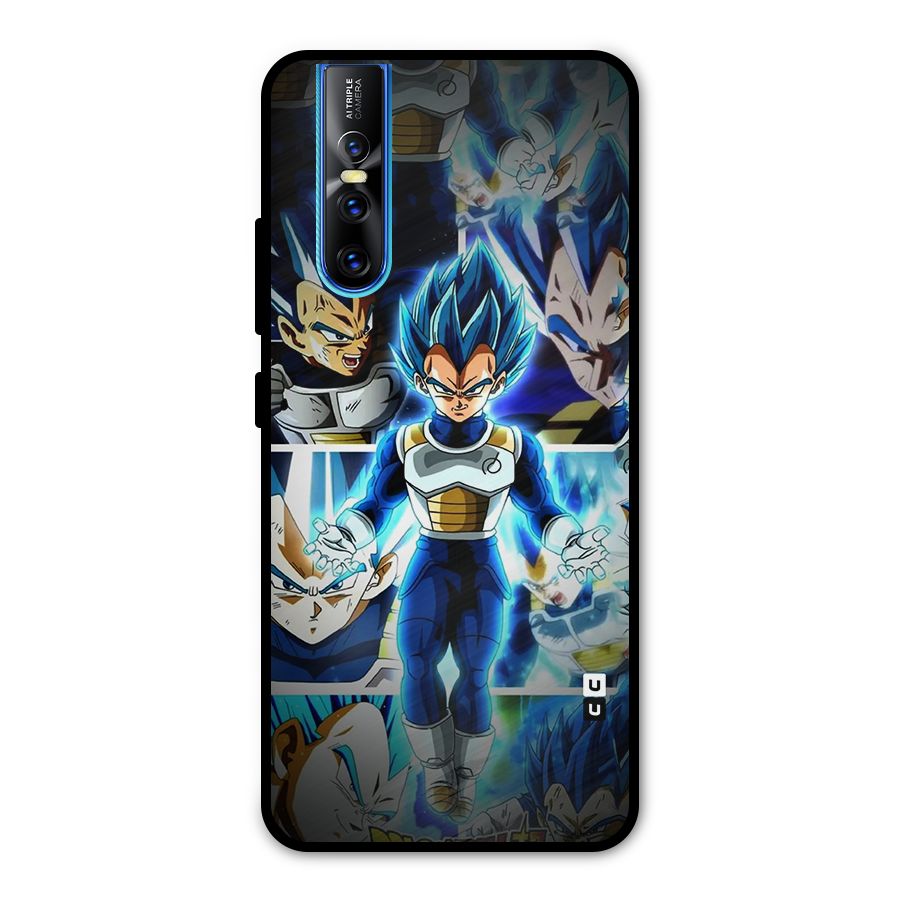 Prince Vegeta Metal Back Case for Vivo V15 Pro
