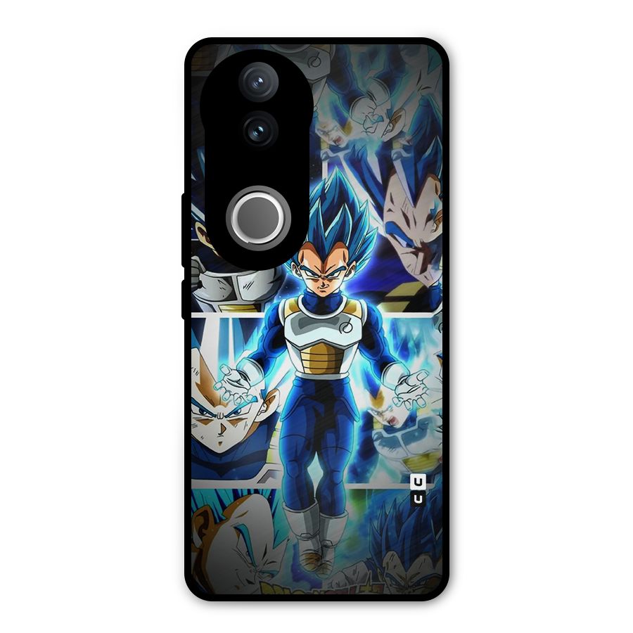 Prince Vegeta Metal Back Case for Vivo V50e