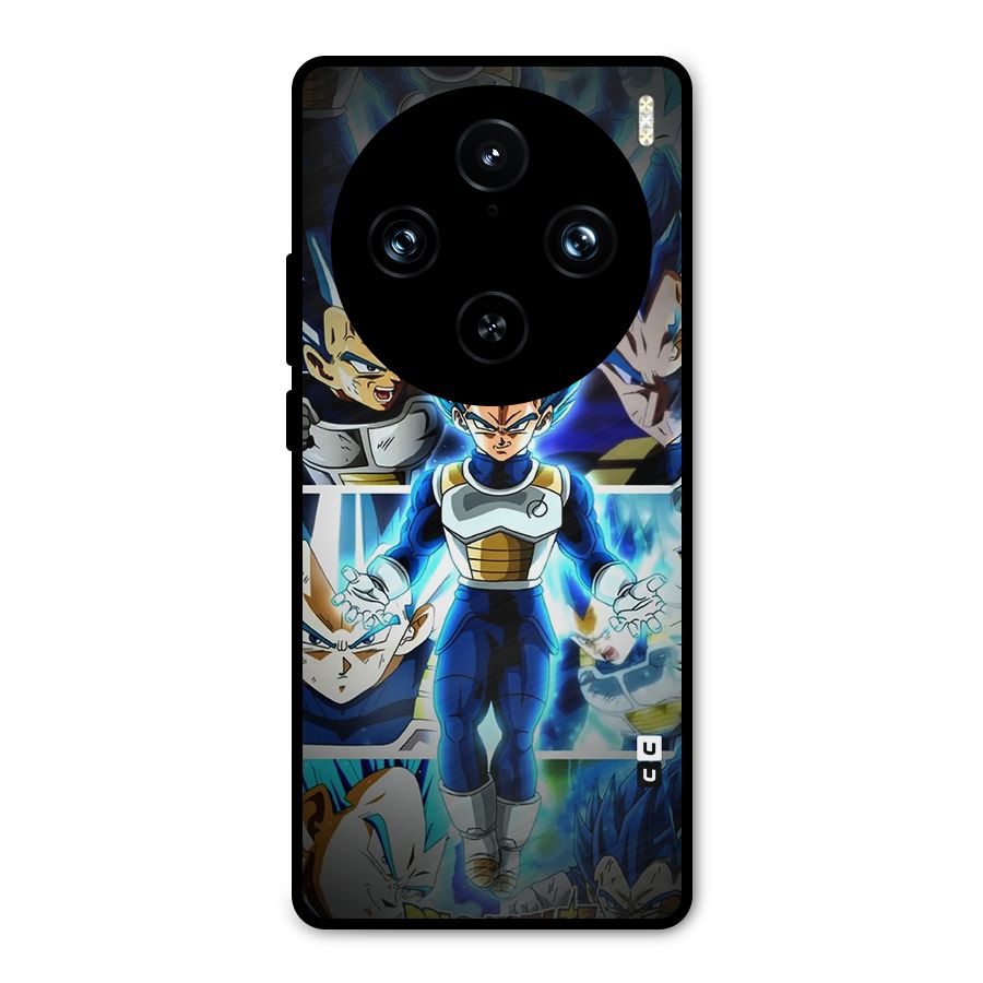 Prince Vegeta Metal Back Case for Vivo X100 Pro
