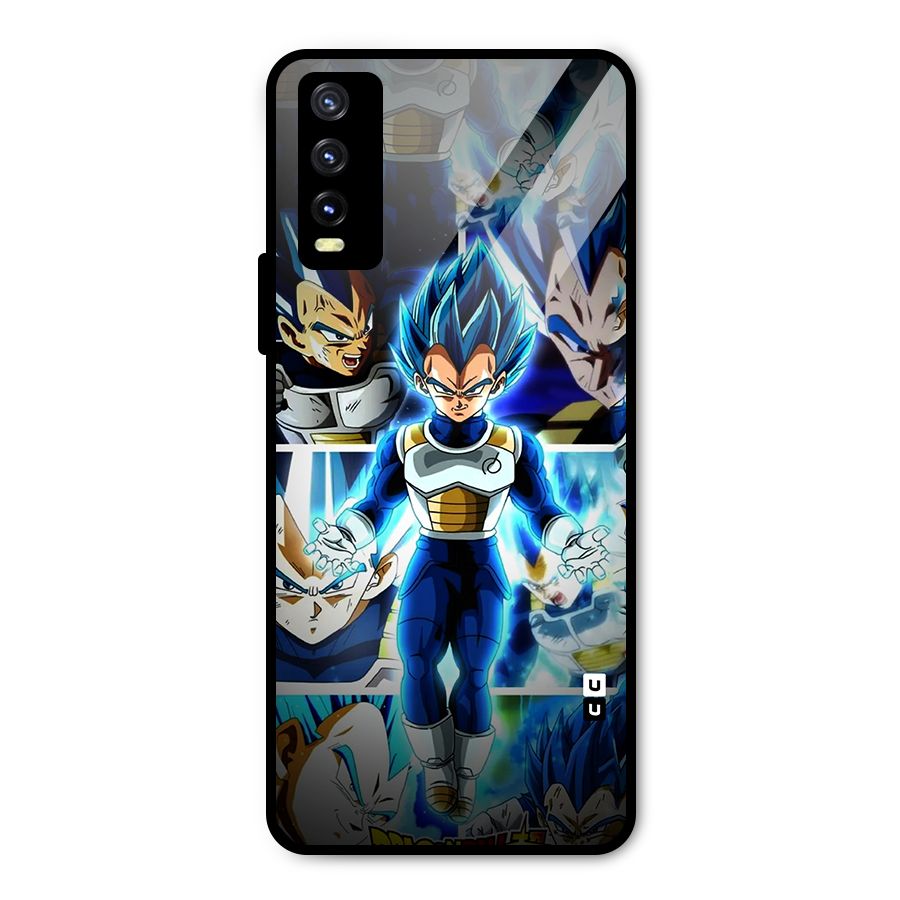 Prince Vegeta Metal Back Case for Vivo Y20