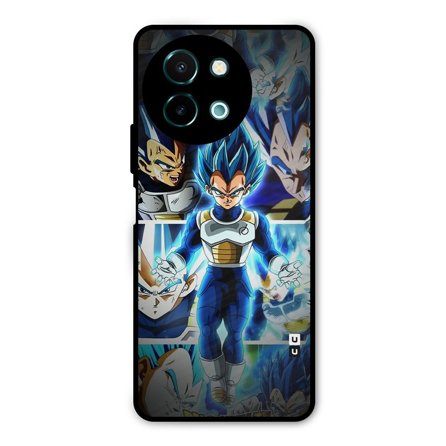 Prince Vegeta Metal Back Case for Vivo Y58