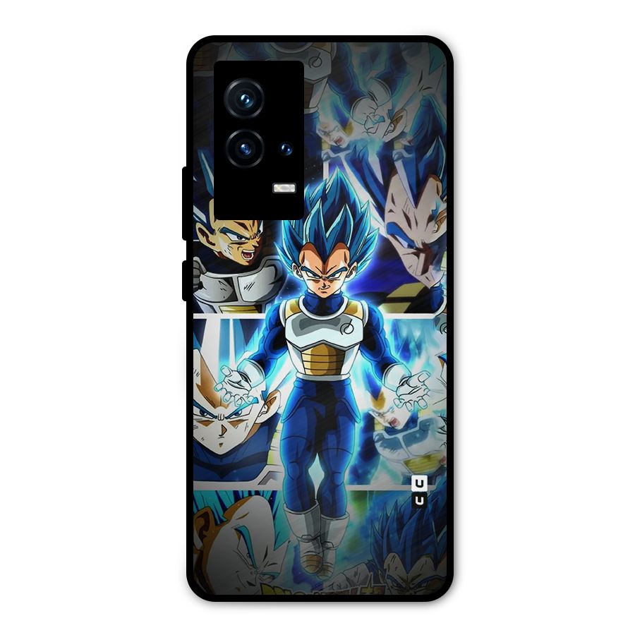 Prince Vegeta Metal Back Case for iQOO 9 5G
