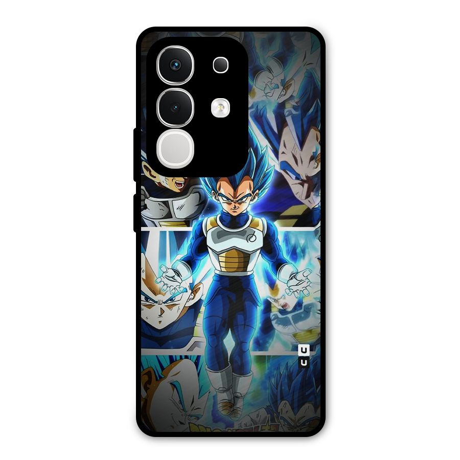 Prince Vegeta Metal Back Case for iQOO Z10x