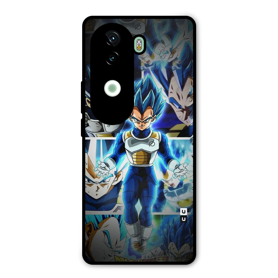 Prince Vegeta Metal Back Case for iQOO Z9s
