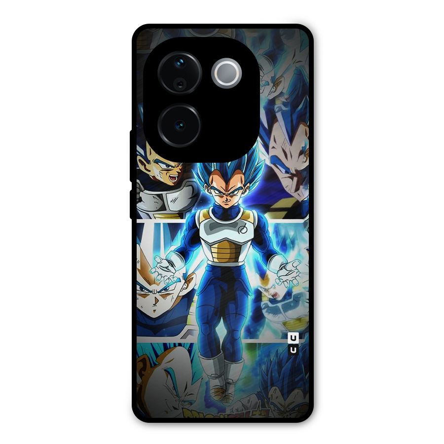 Prince Vegeta Metal Back Case for iQOO Z9s Pro