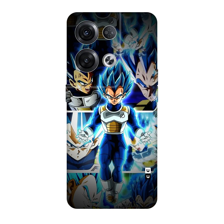 Prince Vegeta Original Polycarbonate Back Case for Oppo Reno8 Pro 5G