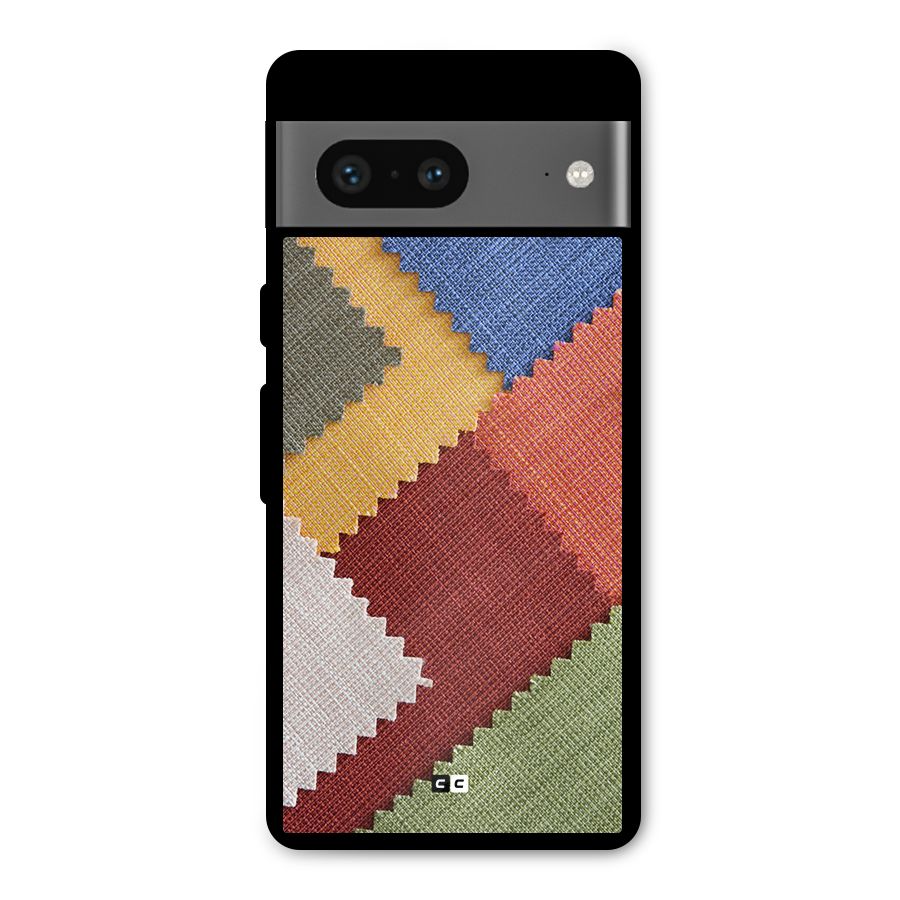 Printed Fabric Metal Back Case for Google Pixel 7