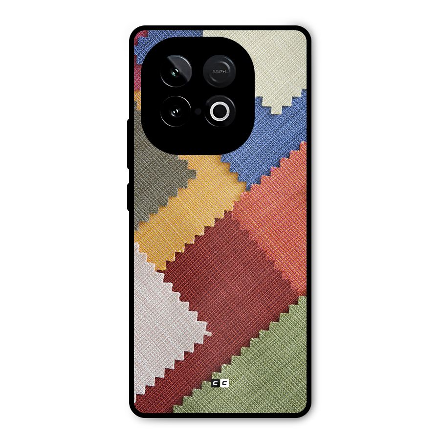 Printed Fabric Metal Back Case for iQOO Neo 10