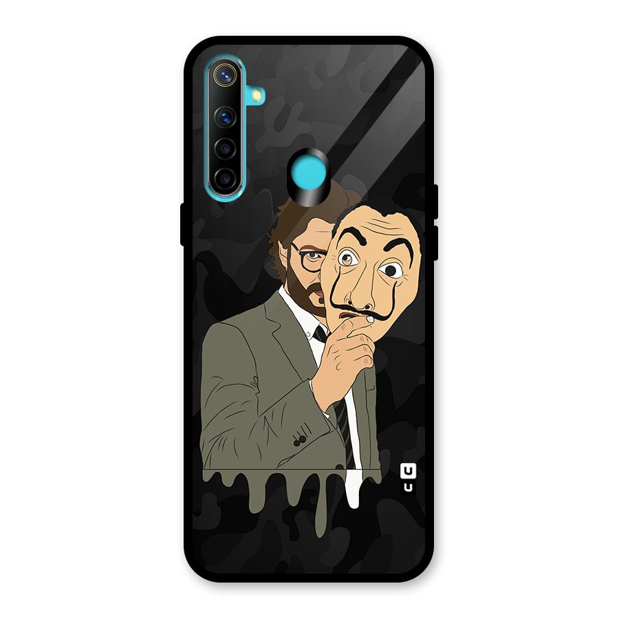 Professor Art Camouflage Glass Back Case for Realme Narzo 10