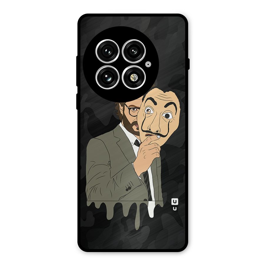 Professor Art Camouflage Metal Back Case for OnePlus 13