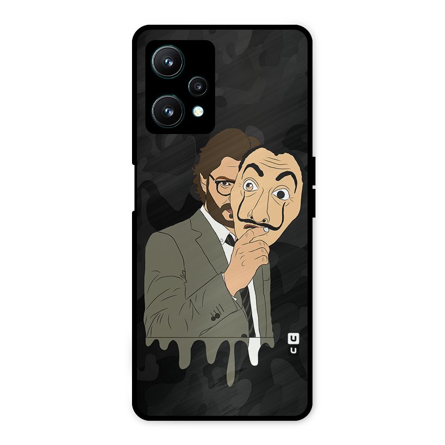 Professor Art Camouflage Metal Back Case for Realme 9 Pro 5G