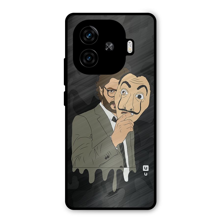 Professor Art Camouflage Metal Back Case for iQOO Neo 10R