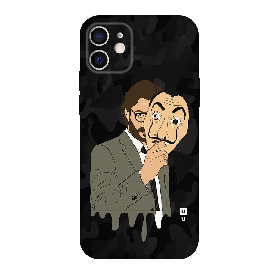 Professor Art Camouflage Original Polycarbonate Back Case for iPhone 12