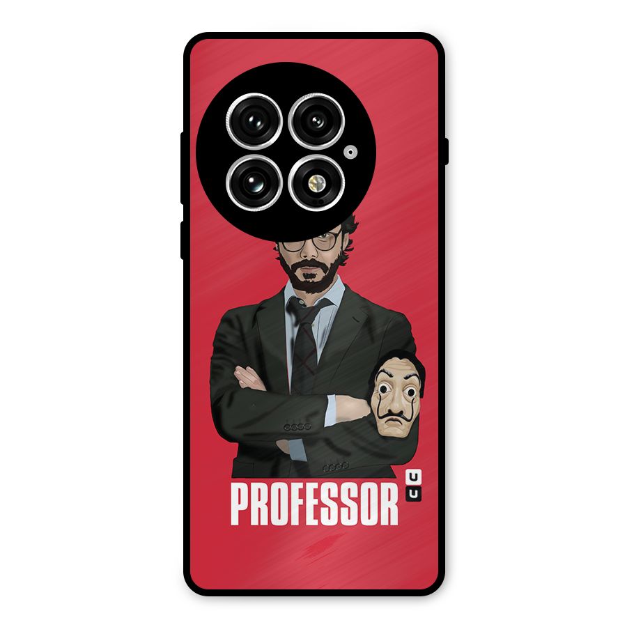 Professor Art Illustration Metal Back Case for OnePlus 13