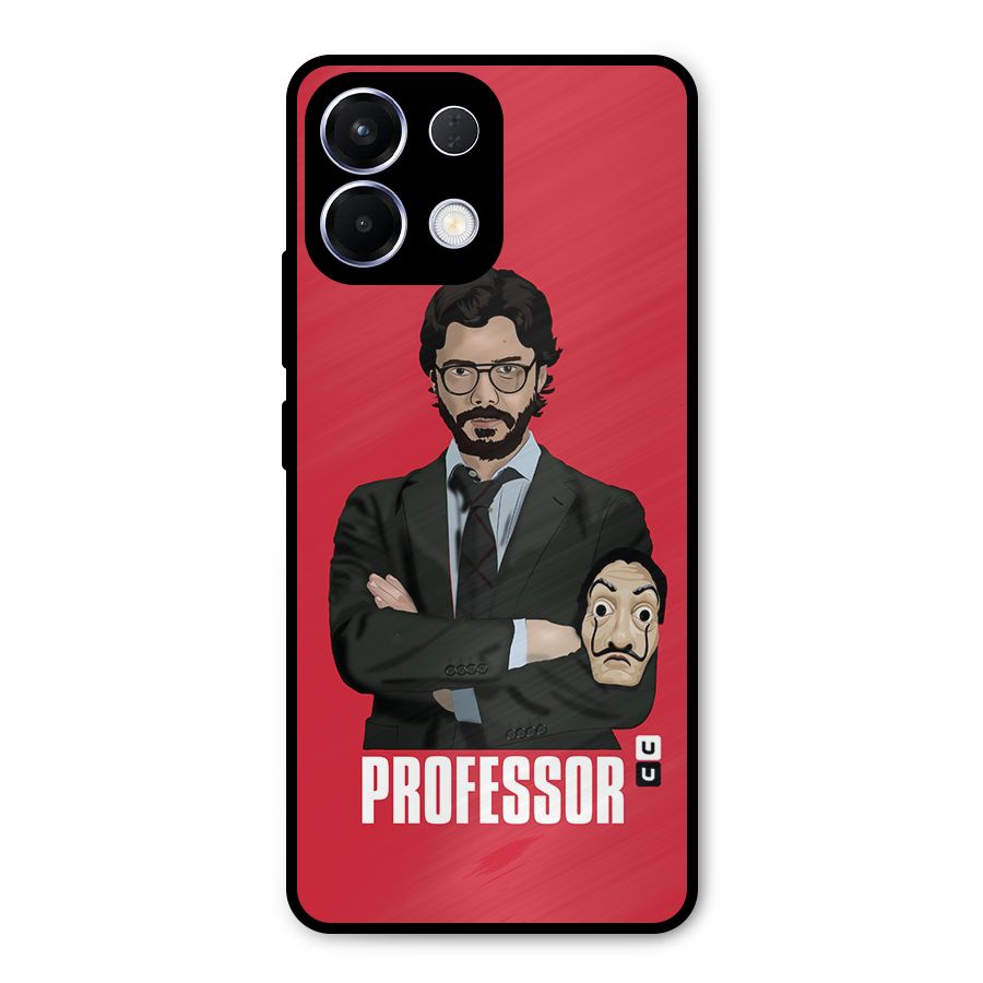 Professor Art Illustration Metal Back Case for Oppo K13