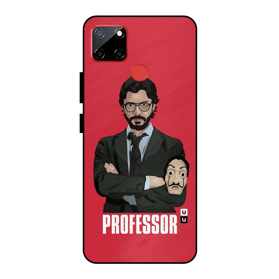 Professor Art Illustration Metal Back Case for Realme C12