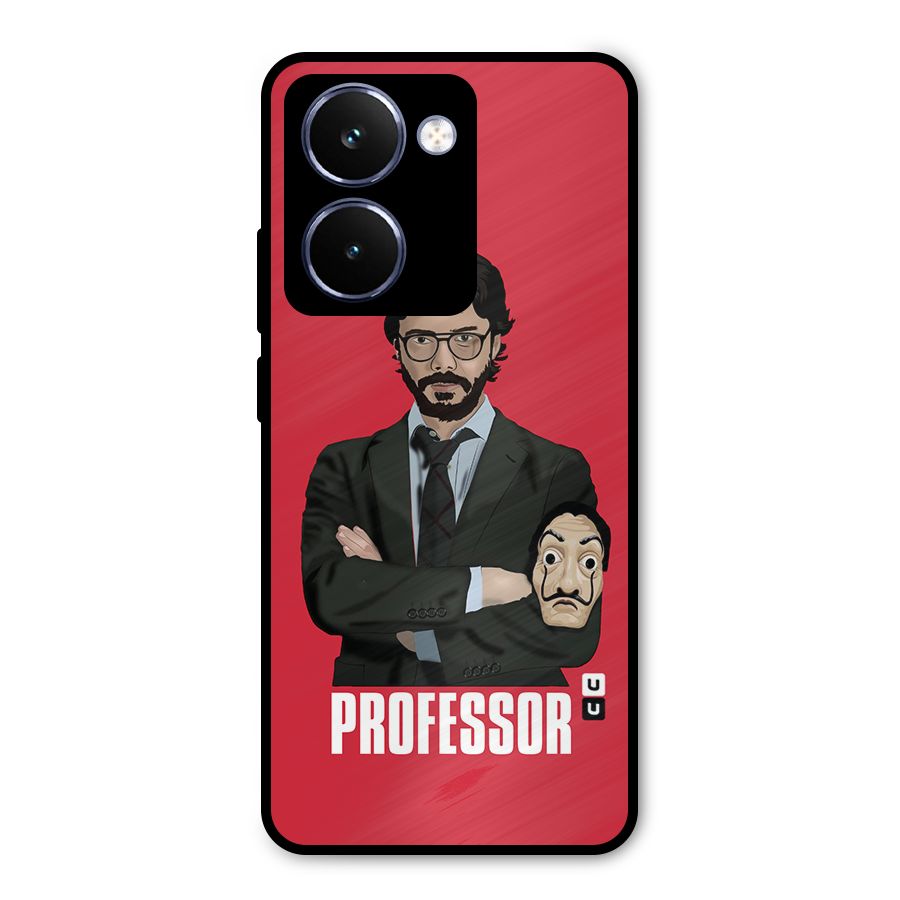 Professor Art Illustration Metal Back Case for Realme P3 Ultra