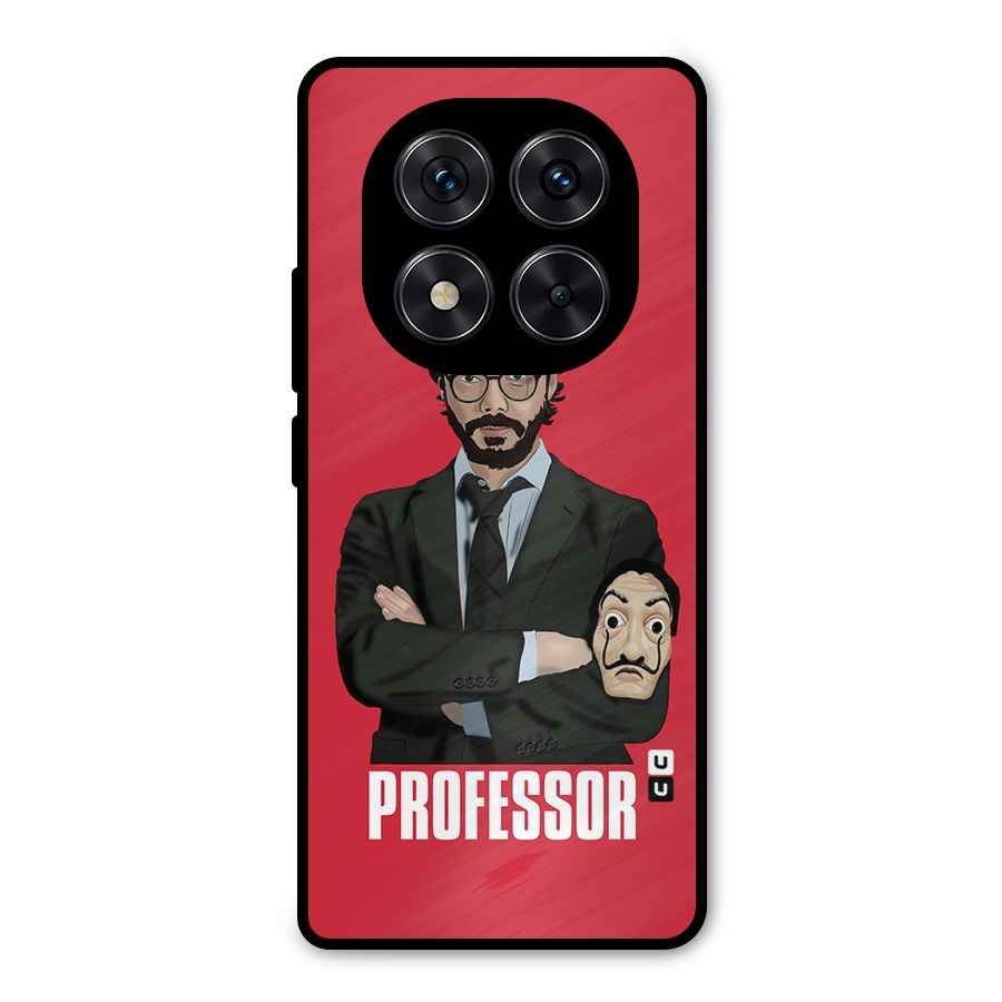 Professor Art Illustration Metal Back Case for Redmi Note 14 Pro 5G