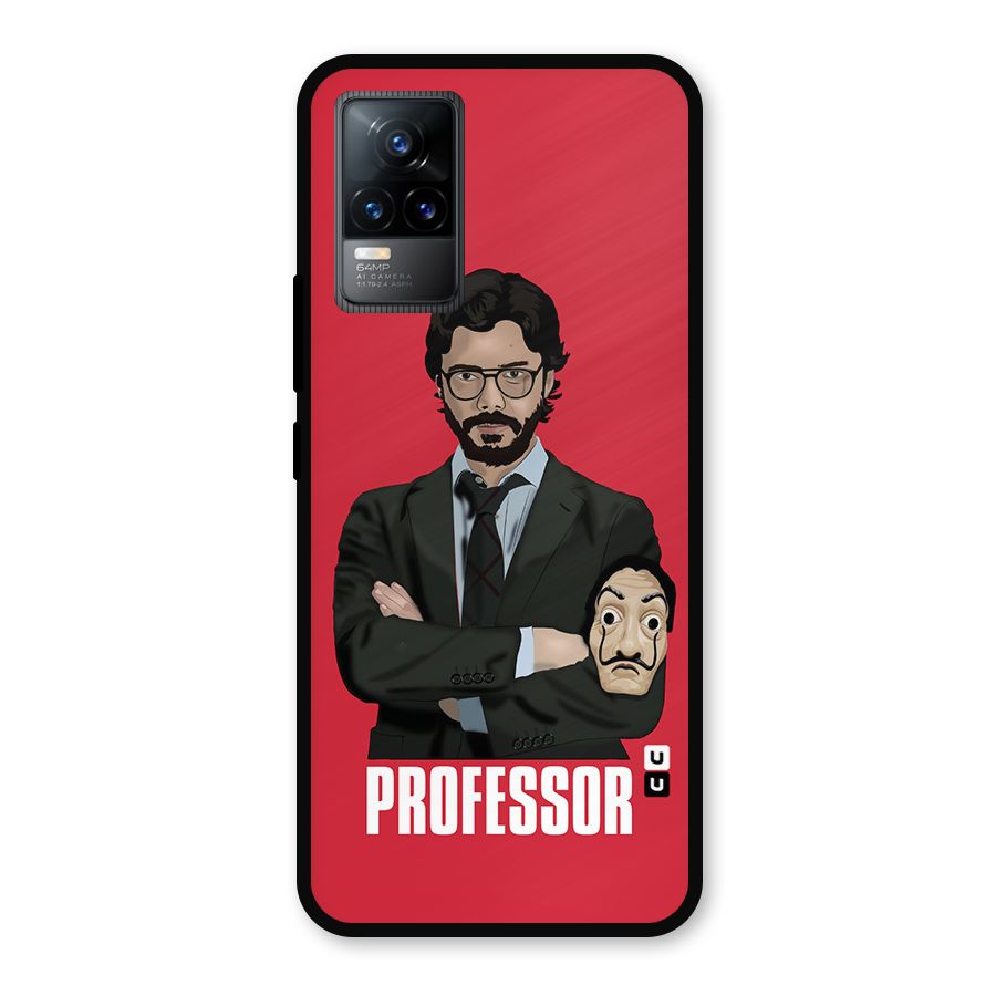 Professor Art Illustration Metal Back Case for Vivo Y73