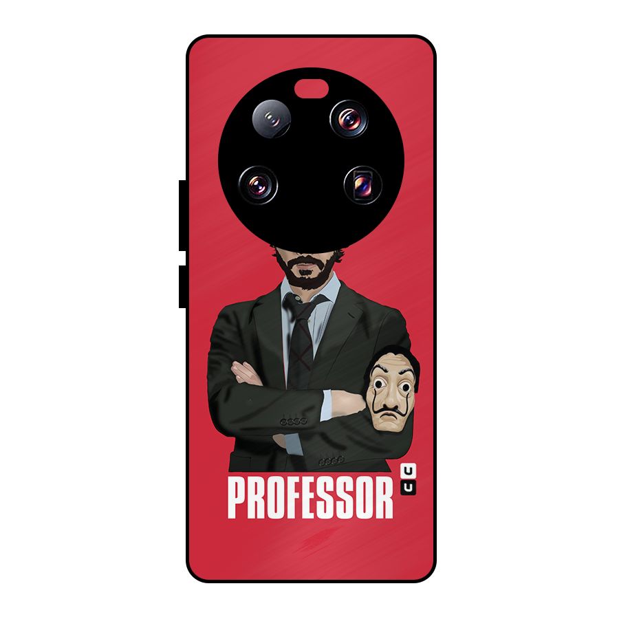 Professor Art Illustration Metal Back Case for Xiaomi 13 Ultra