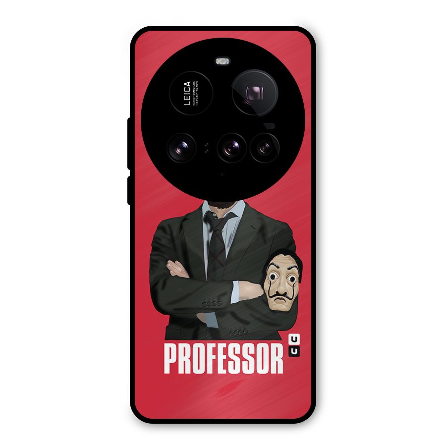 Professor Art Illustration Metal Back Case for Xiaomi 15 Ultra