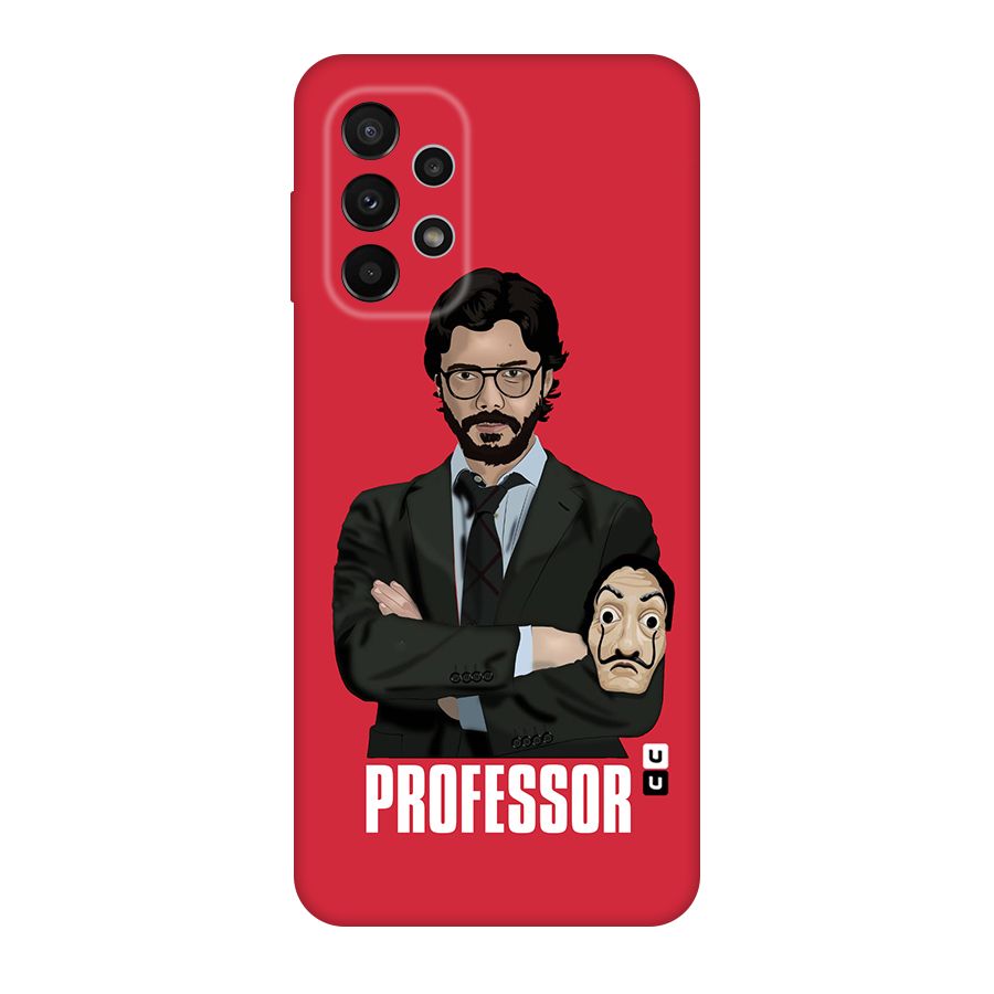 Professor Art Illustration Original Polycarbonate Back Case for Galaxy A23
