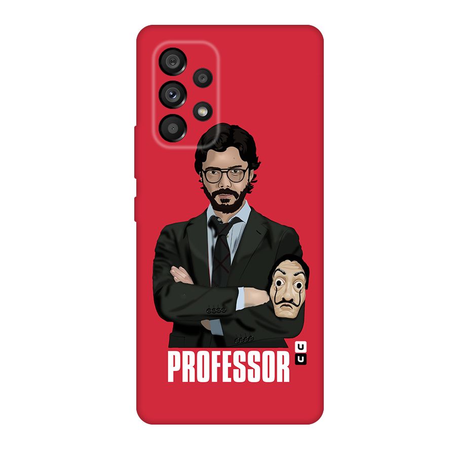 Professor Art Illustration Original Polycarbonate Back Case for Galaxy A53 5G
