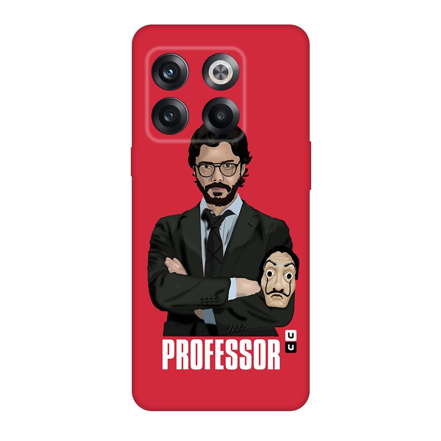 Professor Art Illustration Original Polycarbonate Back Case for OnePlus 10T