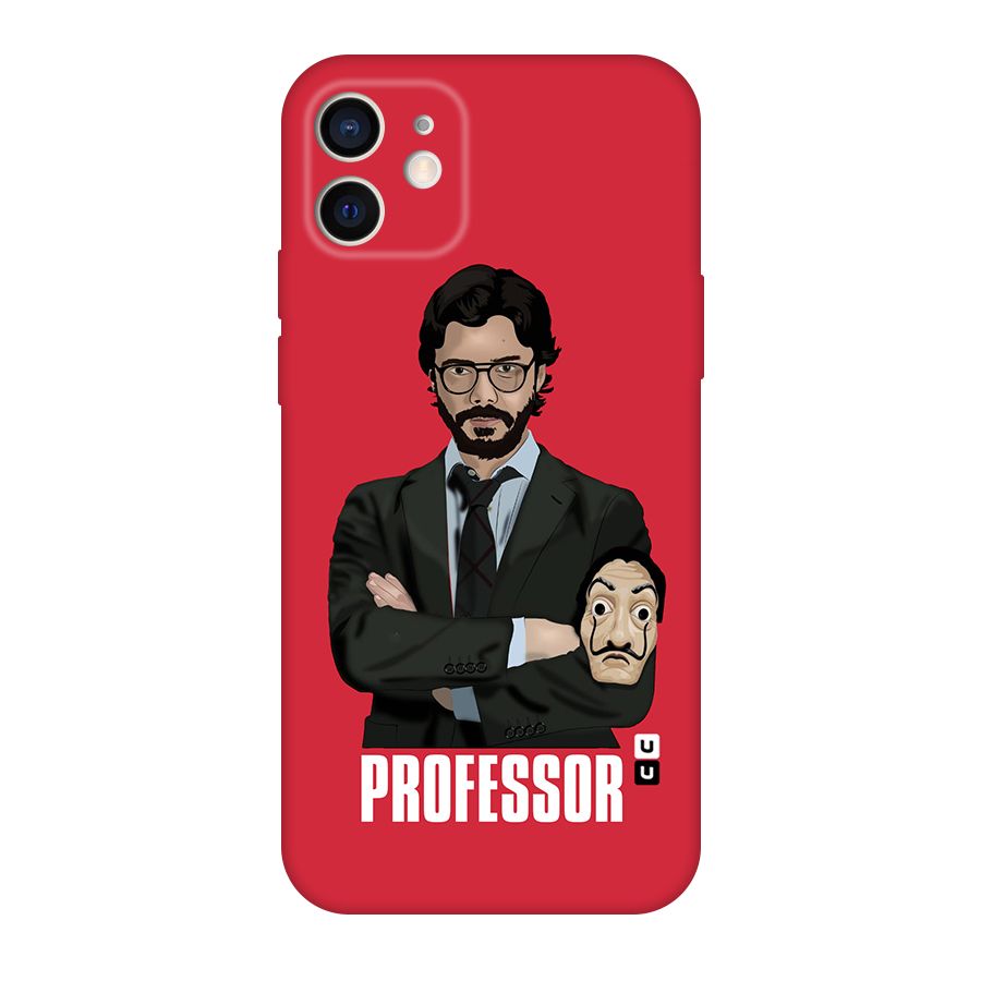 Professor Art Illustration Original Polycarbonate Back Case for iPhone 12