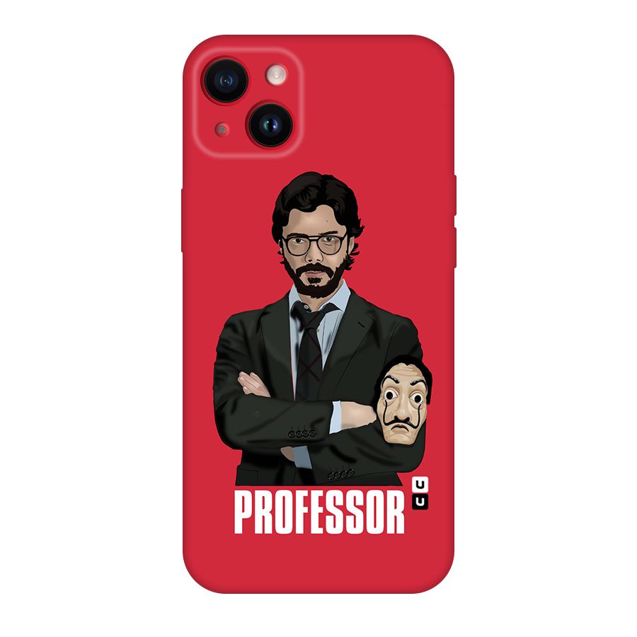 Professor Art Illustration Original Polycarbonate Back Case for iPhone 14 Plus
