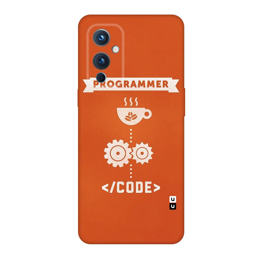 Programmer Coffee Code Original Polycarbonate Back Case for OnePlus 9