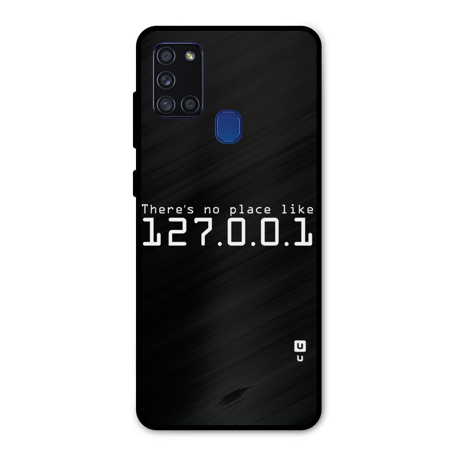 Programmers Favorite Place Metal Back Case for Galaxy A21s