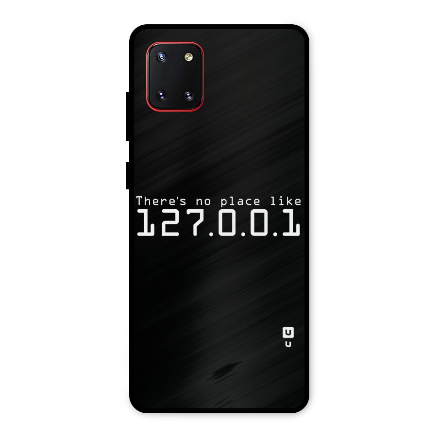 Programmers Favorite Place Metal Back Case for Galaxy Note 10 Lite